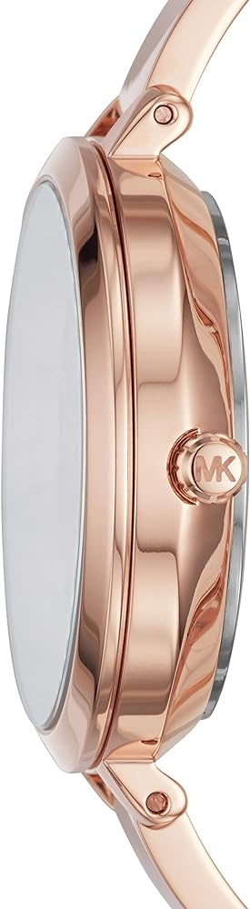  Shop Authentic Michael Kors Jaryn Quartz Rose Gold Dial Rose Gold Steel Strap Watch For Women - MK3735 - Luxxuri
