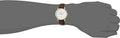  Shop Authentic Daniel Wellington Dapper Bristol White Dial Brown Leather Strap Watch For Women - DW00100094 - Luxxuri