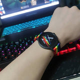  Shop Authentic Armani Exchange Cayde Analog Black Dial Black Leather Strap Watch For Men - AX7120 - Luxxuri
