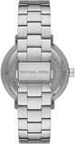  Shop Authentic Michael Kors Blake Quartz Black Dial Silver Steel Strap Watch for Men - MK9133 - Luxxuri