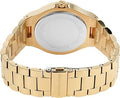  Shop Authentic Michael Kors Lennox Three Hand Crystals White Dial Gold Steel Strap Watch For Women - MK6991 - Luxxuri