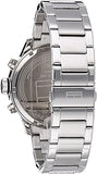  Shop Authentic Tommy Hilfiger Cool Sport Multifunction Black Dial Silver Steel Strap Watch for Men - 1791141 - Luxxuri