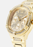  Shop Authentic Guess Duchess Quartz Gold Dial Gold Steel Strap Watch For Women - GW0558L2 - Luxxuri