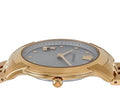 Shop Authentic Versace Audrey Quartz Grey Dial Gold Steel Strap Watch for Women - VELR00719 - Luxxuri