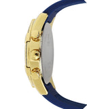  Shop Authentic Guess Catalina Blue Gold Tone Blue Silicone Strap Watch For Women - W0562L2 - Luxxuri