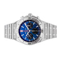  Shop Authentic Breitling Chronomat B01 42mm Blue Dial Silver Steel Strap Watch for Men - AB0134101C1A1 - Luxxuri