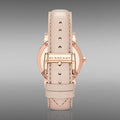  Shop Authentic Burberry The City Diamonds Beige Dial Beige Leather Strap Watch for Women - BU9131 - Luxxuri
