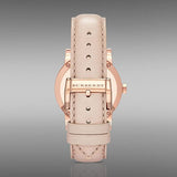  Shop Authentic Burberry The City Diamonds Beige Dial Beige Leather Strap Watch for Women - BU9131 - Luxxuri