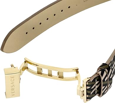  Shop Authentic Versace Greca Chronograph Black Dial Brown Leather Strap Watch For Men - VEZ900621 - Luxxuri