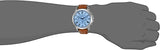  Shop Authentic Fossil Grant Chronograph Blue Dial Brown Leather Strap Watch for Men - FS5184 - Luxxuri
