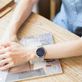  Shop Authentic Calvin Klein Minimal Blue Dial Silver Mesh Bracelet Watch for Women - K3M2212N - Luxxuri