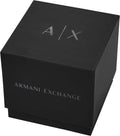  Shop Authentic Armani Exchange Hampton Chronograph Black Dial Black Steel Strap Watch For Men - AX2189 - Luxxuri