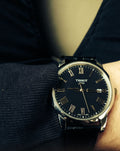  Shop Authentic Tissot Classic Dream Black Dial Black Leather Strap Watch for Men - T033.410.16.053.01 - Luxxuri