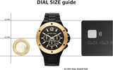  Shop Authentic Michael Kors Lennox Chronograph Black Dial Black Steel Strap Watch For Men - MK8941 - Luxxuri