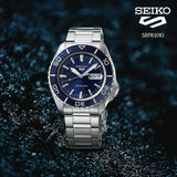  Shop Authentic Seiko 5 Sports Automatic Blue Dial Silver Steel Strap Watch for Men - SRPK97K1 - Luxxuri
