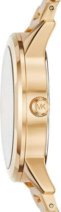  Shop Authentic Michael Kors Hartman Analog Quartz Black Dial Gold Steel Strap Watch For Women - MK3647 - Luxxuri