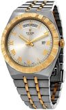  Shop Authentic Tudor Royal Automatic Silver Dial Two Tone Steel Strap Watch for Men - M28603-0001 - Luxxuri
