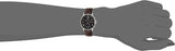 Shop Authentic Tommy Hilfiger Aiden Quartz Black Dial Brown Leather Strap Watch for Men - 1791309 - Luxxuri