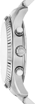  Shop Authentic Michael Kors Lexington Chronograph Green Dial Silver Steel Strap Watch for Women - MK9152 - Luxxuri