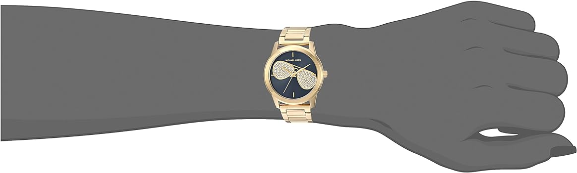  Shop Authentic Michael Kors Hartman Analog Quartz Black Dial Gold Steel Strap Watch For Women - MK3647 - Luxxuri