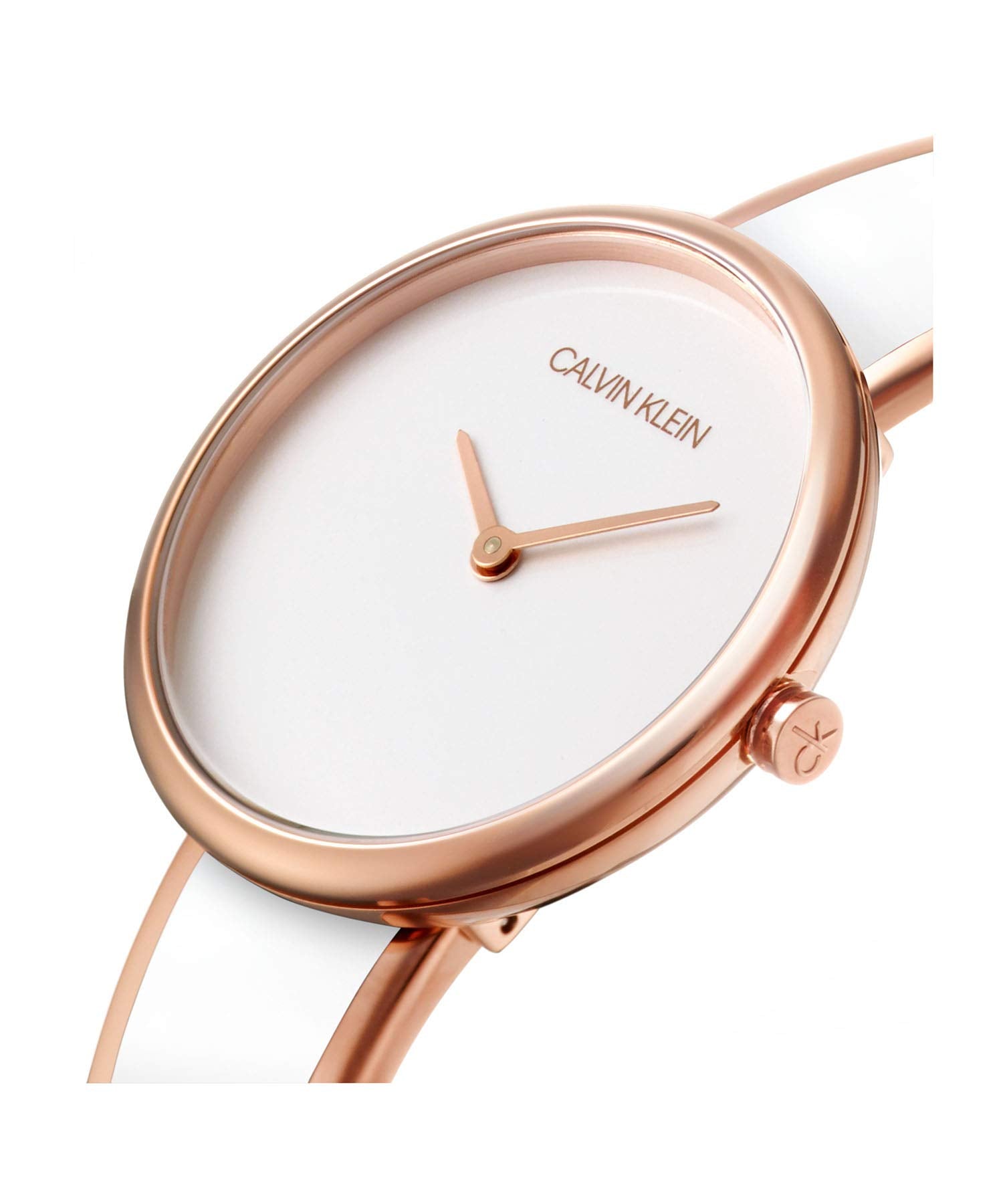  Shop Authentic Calvin Klein Seduce White Dial Two Tone Steel Strap Watch for Women - K4E2N616 - Luxxuri