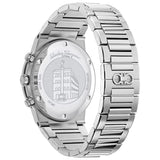  Shop Authentic Salvatore Ferragamo Sapphire Chrono Black Dial Silver Steel Strap Watch for Men - SFME00321 - Luxxuri