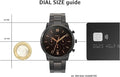  Shop Authentic Fossil Neutra Chronograph Black Dial Black Steel Strap Watch for Men - FS5525 - Luxxuri