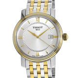  Shop Authentic Tissot T Classic Bridgeport Silver Dial Two Tone Mesh Bracelet Watch For Men - T097.410.22.038.00 - Luxxuri