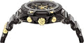  Shop Authentic Versace Icon Active Chronograph Black Dial Black Steel Strap Watch for Men - VEZ700421 - Luxxuri