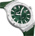  Shop Authentic Salvatore Ferragamo F-80 Classic Green Dial Green Rubber Strap Watch for Men - SFHY02722 - Luxxuri