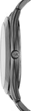  Shop Authentic Michael Kors Slim Runway Quartz Black Dial Grey Steel Strap Watch For Men - MK1044 - Luxxuri