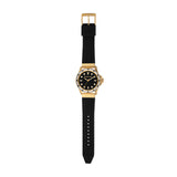  Shop Authentic Michael Kors Everest Three-Hand Crystals Black Dial Black Rubber Strap Watch for Women - MK7440 - Luxxuri