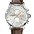  Shop Authentic Hugo Boss Jet White Dial Brown Leather Strap Watch for Men - 1513280 - Luxxuri