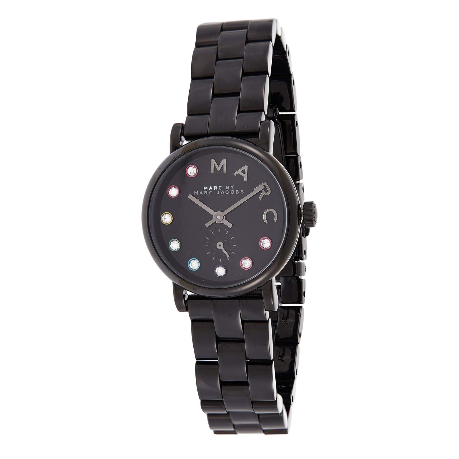  Shop Authentic Marc Jacobs Baker Black Dial Black Steel Strap Watch for Women - MBM3425 - Luxxuri