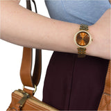  Shop Authentic Michael Kors Darci Amber Dial Gold Steel Strap Watch for Women - MK3408 - Luxxuri