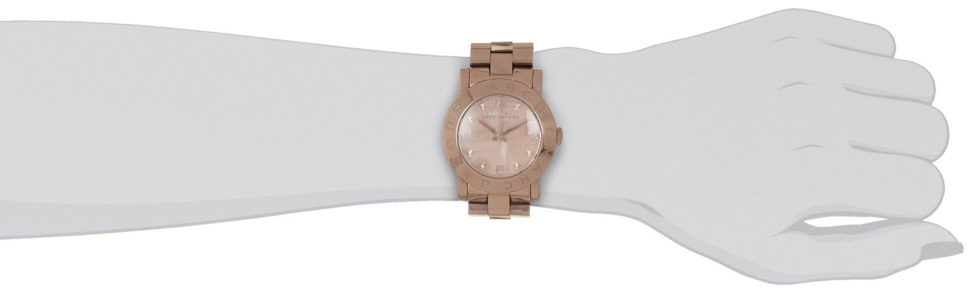  Shop Authentic Marc Jacobs Amy Brown Dial Brown Steel Strap Watch for Women - MBM3119 - Luxxuri