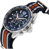  Shop Authentic Tag Heuer Formula 1 Quartz Blue Dial Two Tone NATO Strap Watch for Men - WAZ1010.FC8196 - Luxxuri