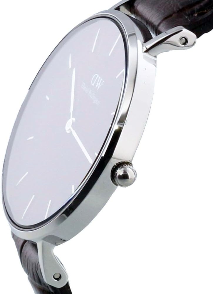  Shop Authentic Daniel Wellington Classic Petite York Black Dial Brown Leather Strap Watch For Women - DW00100182 - Luxxuri