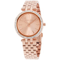 Michael Kors Darci Rose Gold Dial Rose Gold Stainless Steel Strap Watch for Women - MK3366