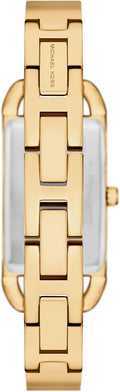 Michael Kors Empire Analog Gold Dial Gold Steel Strap Watch for Women - MK4840