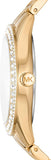  Shop Authentic Michael Kors Harlowe Three-Hand Quartz Gold Dial Gold Steel Strap Watch For Women - MK4709 - Luxxuri