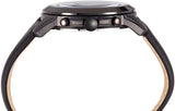  Shop Authentic Fossil Grant Chronograph Black Dial Black Leather Strap Watch for Men - FS5132 - Luxxuri
