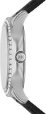  Shop Authentic Michael Kors Sage Three-Hand Mother of Pearl White Dial Black Leather Strap Watch for Women - MK4821 - Luxxuri