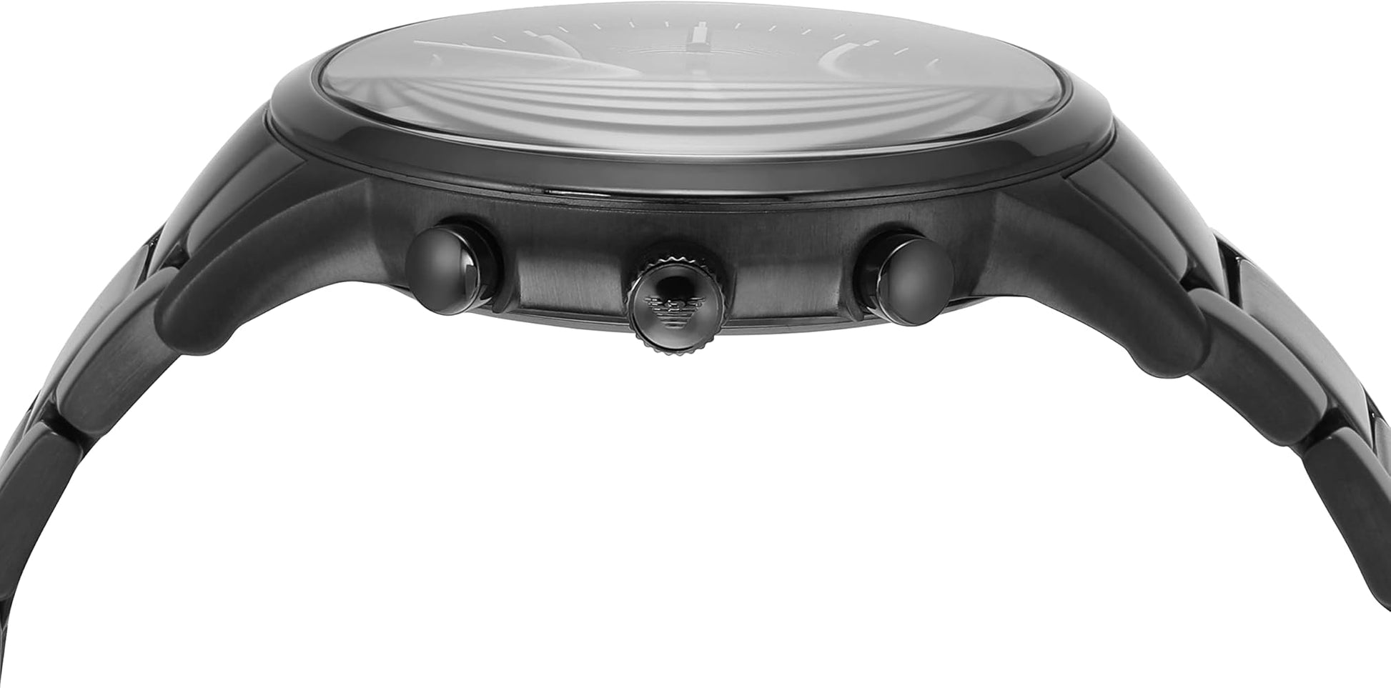  Shop Authentic Emporio Armani Analog Chronograph Black Dial Black Steel Strap Watch For Men - AR11531 - Luxxuri