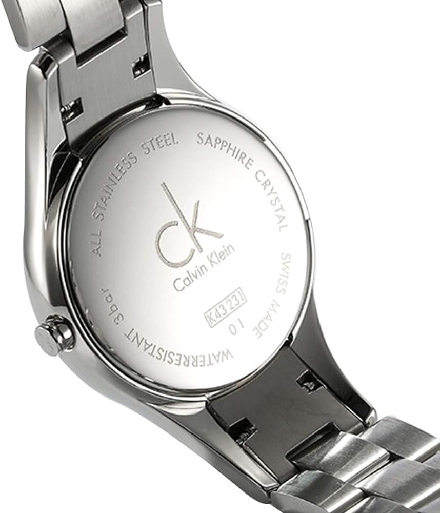  Shop Authentic Calvin Klein Simplicity White Dial Silver Steel Strap Watch for Women - K4323101 - Luxxuri