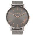 Coach Perry Grey Dial Grey Mesh Bracelet Watch for Women - 14503127