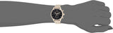  Shop Authentic Hugo Boss Companion Chronograph Black Dial Rose Gold Steel Strap Watch For Men - 1513548 - Luxxuri
