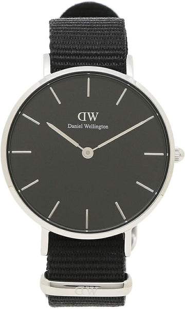  Shop Authentic Daniel Wellington Classic Bayswater Black Dial Black NATO Strap Watch For Women - DW00100282 - Luxxuri