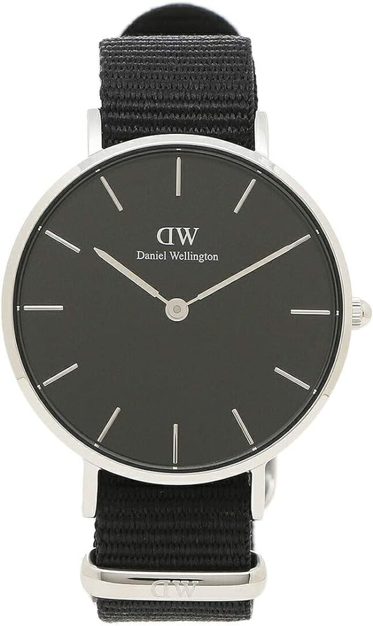  Shop Authentic Daniel Wellington Classic Bayswater Black Dial Black NATO Strap Watch For Women - DW00100282 - Luxxuri