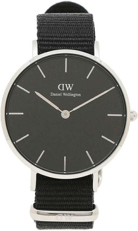  Shop Authentic Daniel Wellington Classic Bayswater Black Dial Black NATO Strap Watch For Women - DW00100282 - Luxxuri